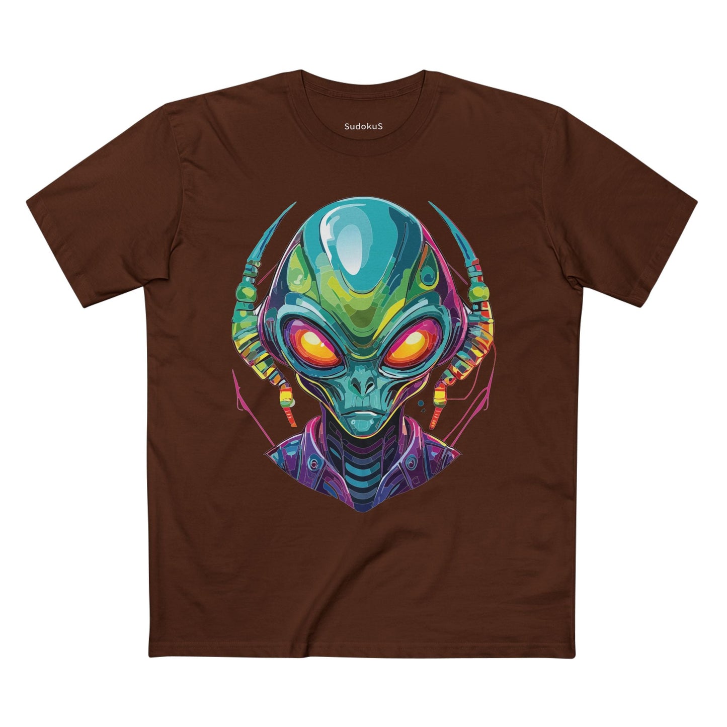 Aliens Graphic Unisex 100 Cotton Staple Tee 14
