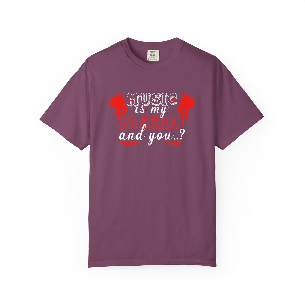Music is My Therapist T-shirt Band Graphic Music Quote Unisex Cotton Tee 070