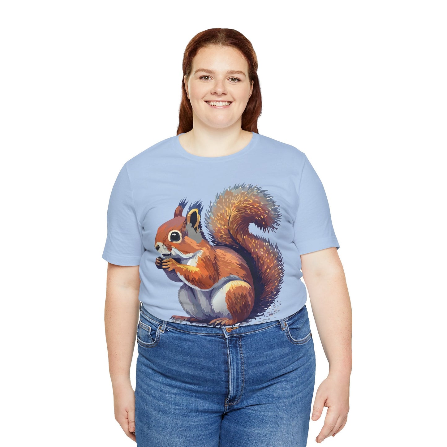 Unisex Animal Print Tee Shirt With Wild Animals Artwork Gildan Softstyle 64000 Cotton