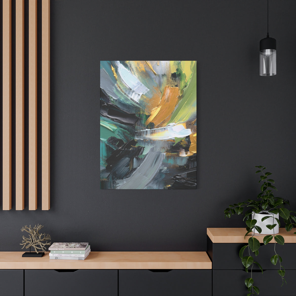 Abstract Oil Painting Print Canvas 20x24,20x30,24x30 24x32,24x36,30x40 32x48,36x48,40x60 Pine-Wood Inner Frame ABS-80