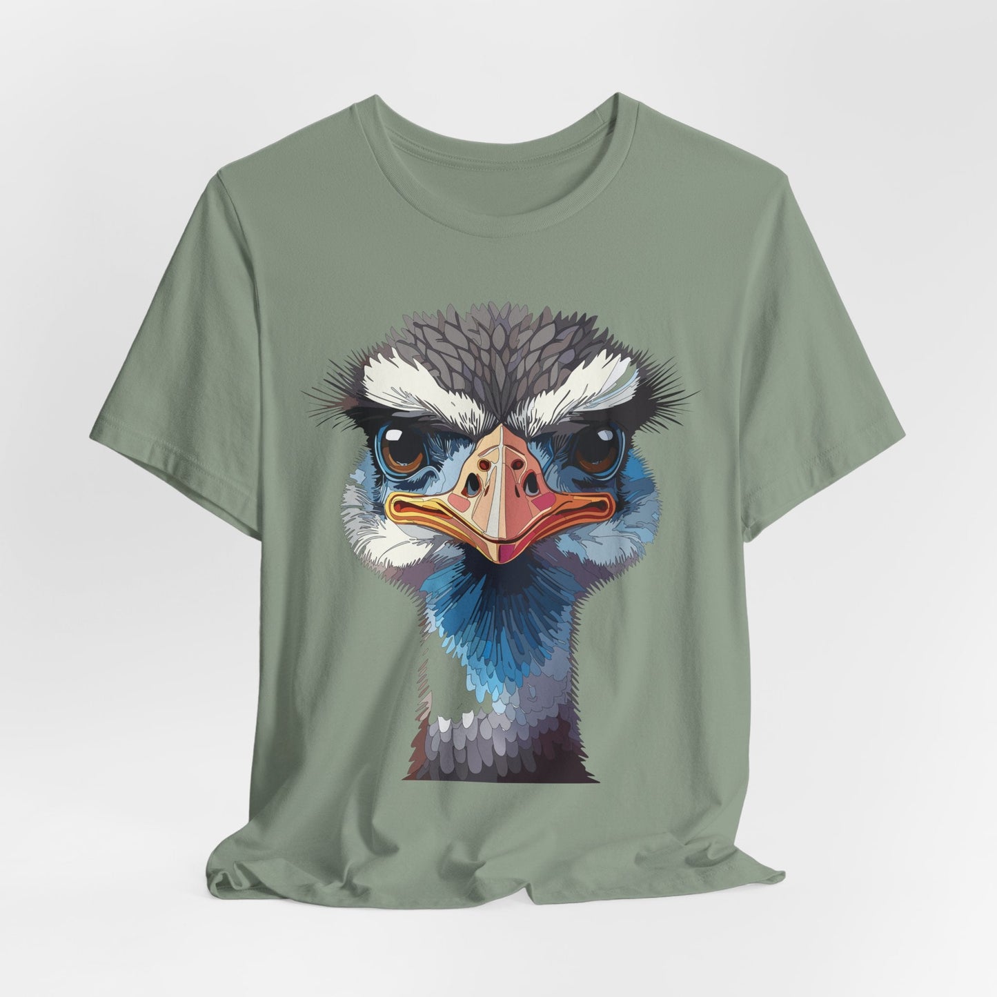 Unisex Animal Tee Shirt With Wildlife Art Design For Men And Women Gildan Softstyle 64000