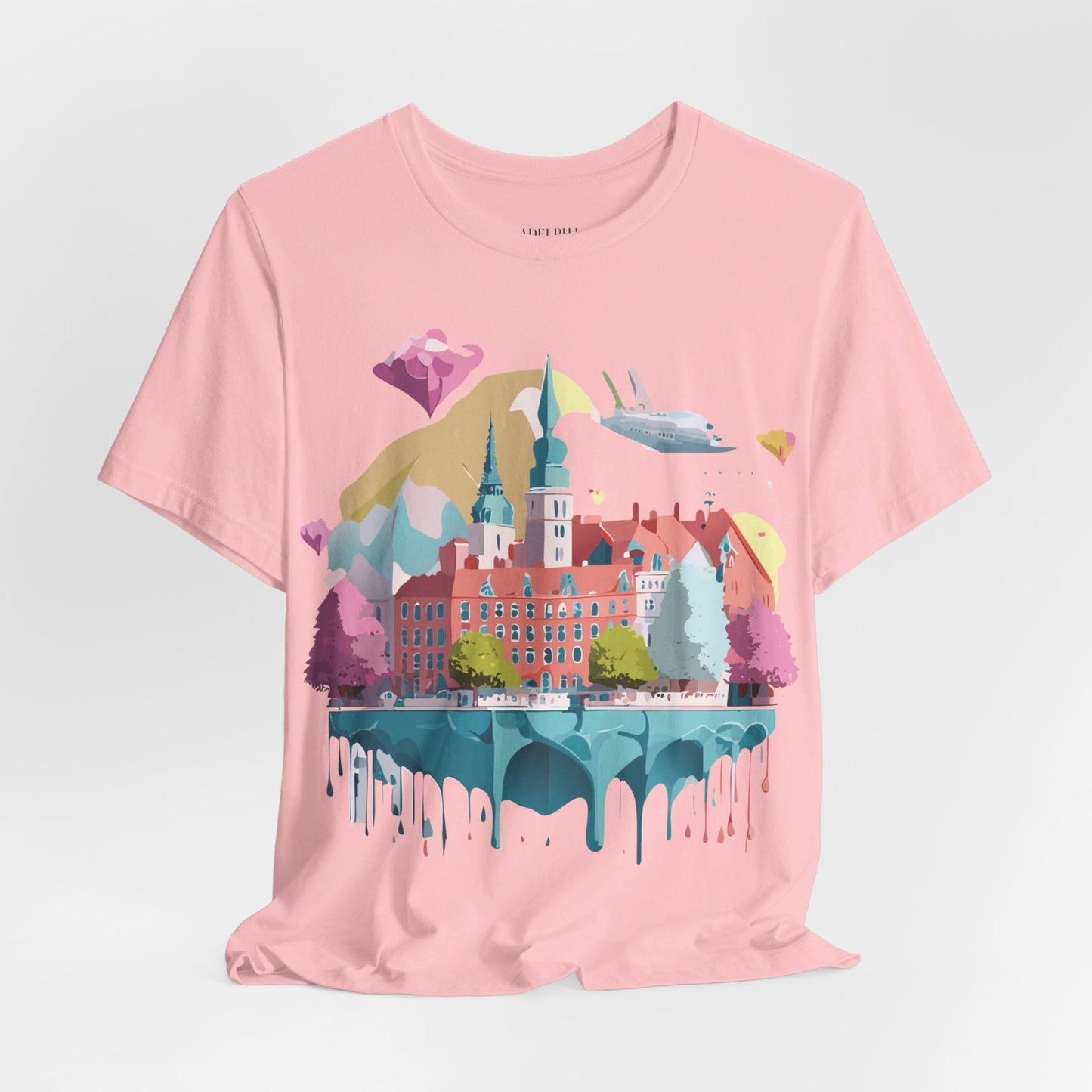 Germany Tourist Shirt Unisex Graphic Tee Vintage Inspired Art By Adelpha Premium Design