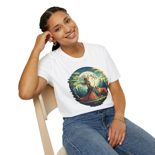 Womens Graphic T Shirt Art Design Tee Softstyle 64000 Gildan Unisex Cotton Comfort Tee