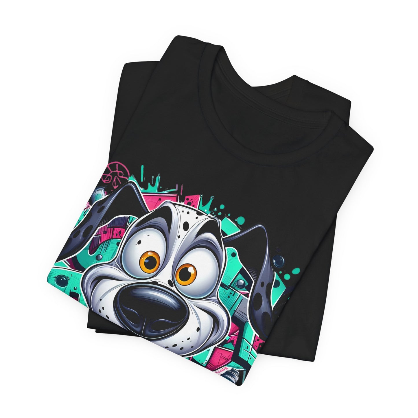 Viki Animal Tees, Dog Tee Shirt, Funny Dog T-Shirt, Art Design Top, Funny Animal T-Shirt, Graphic Tee