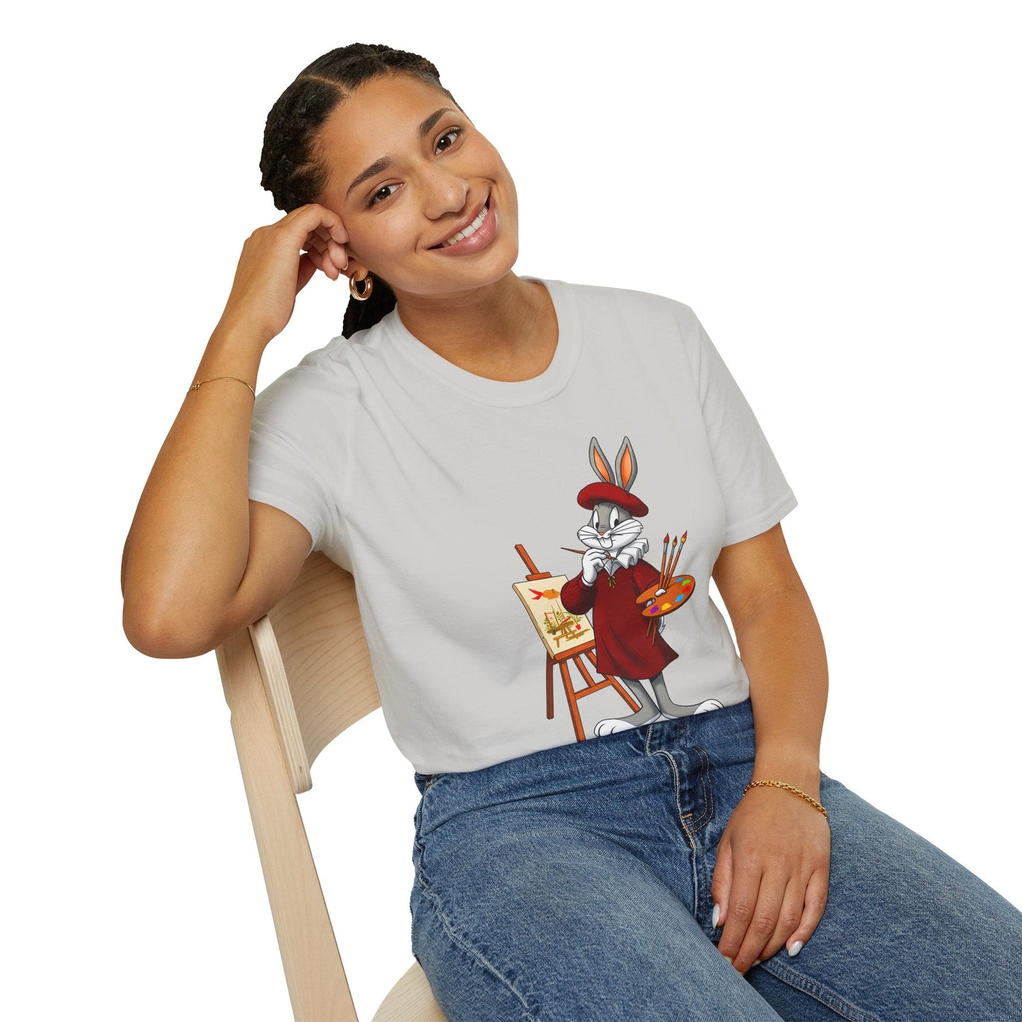 Bugs Bunny Cartoon Shirt Unisex Tee Shirt With Classic Animation Design Graphic Artwork