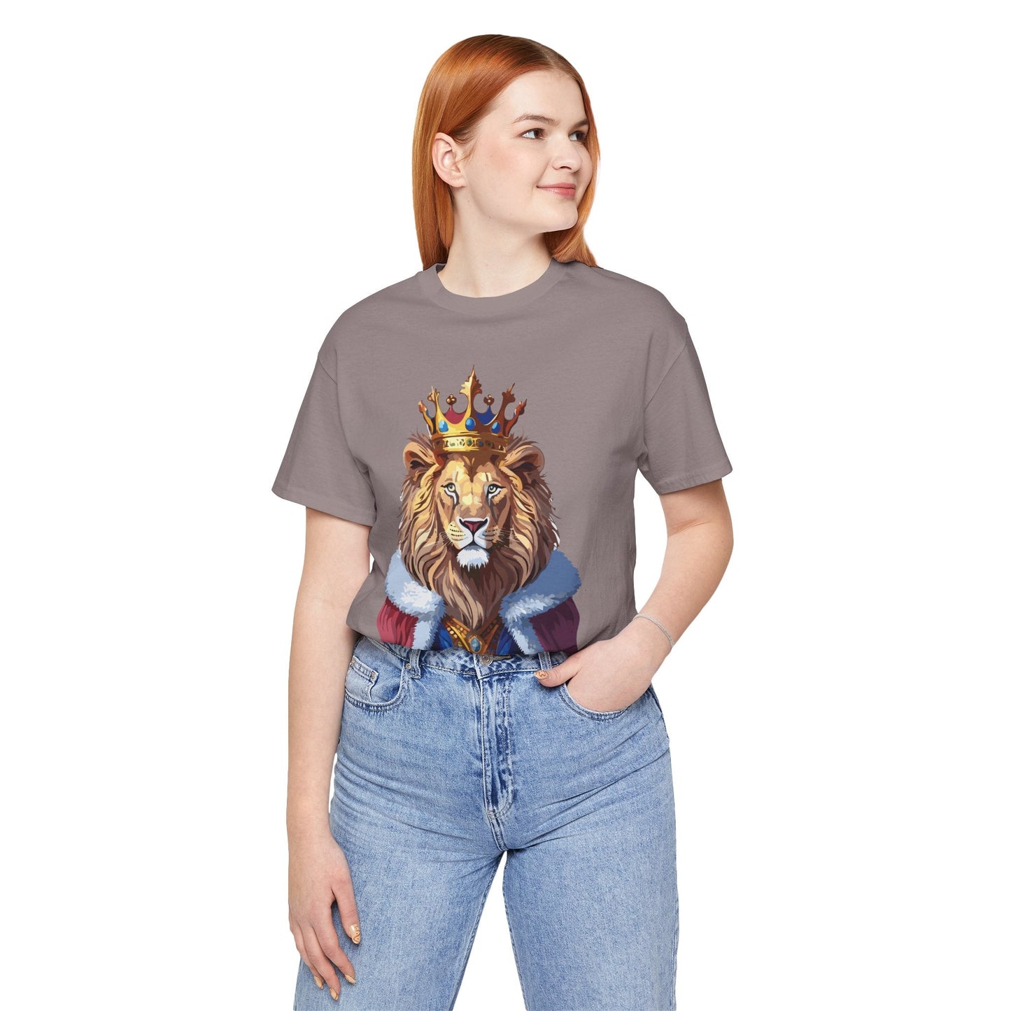 Unisex Animal Tee Shirt With Wild Animal Art Design Softstyle Comfort Tee Gildan 64000