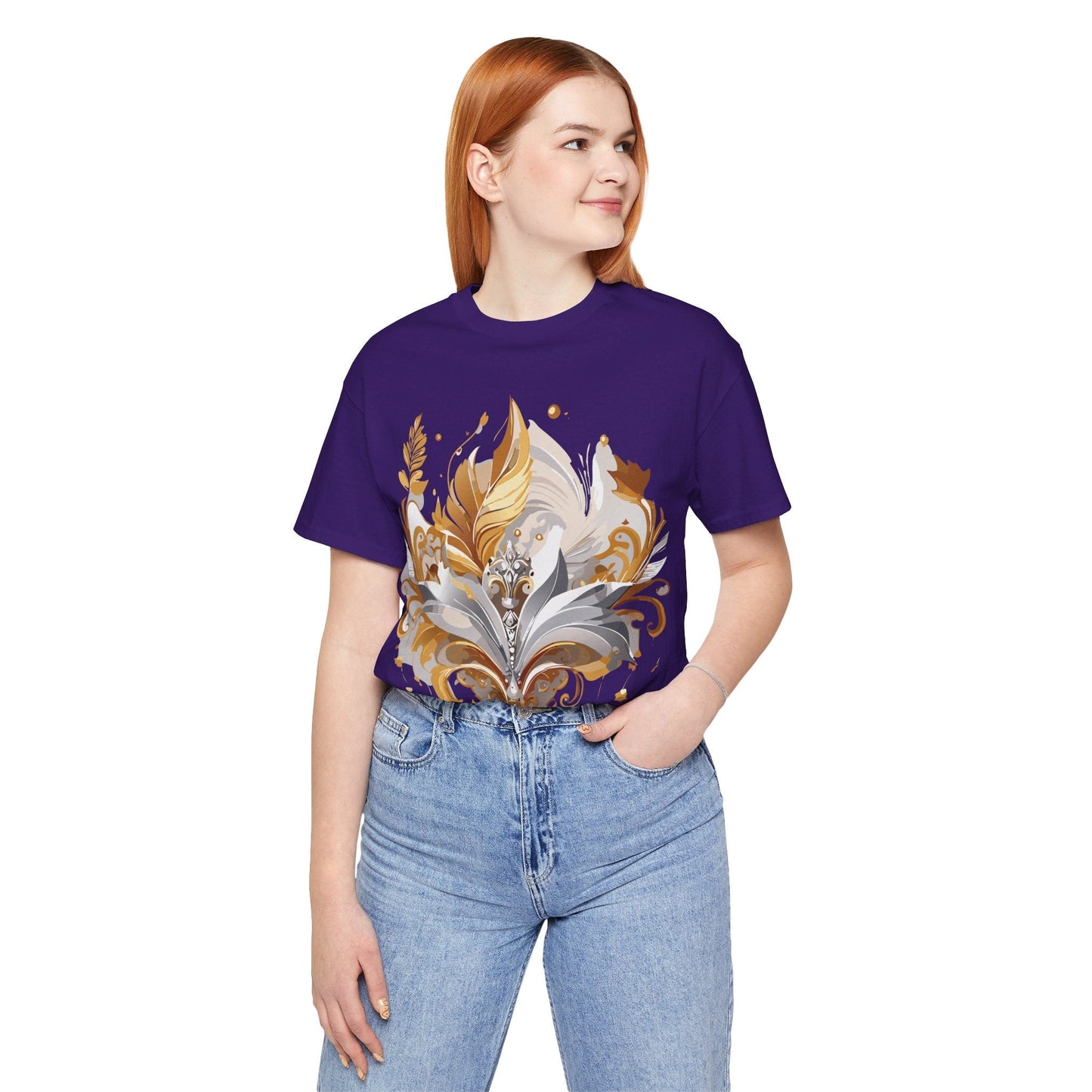 Adelpha Premium Graphic Tee Unisex Short Sleeve Jersey Shirt With Vintage Inspired Artwork