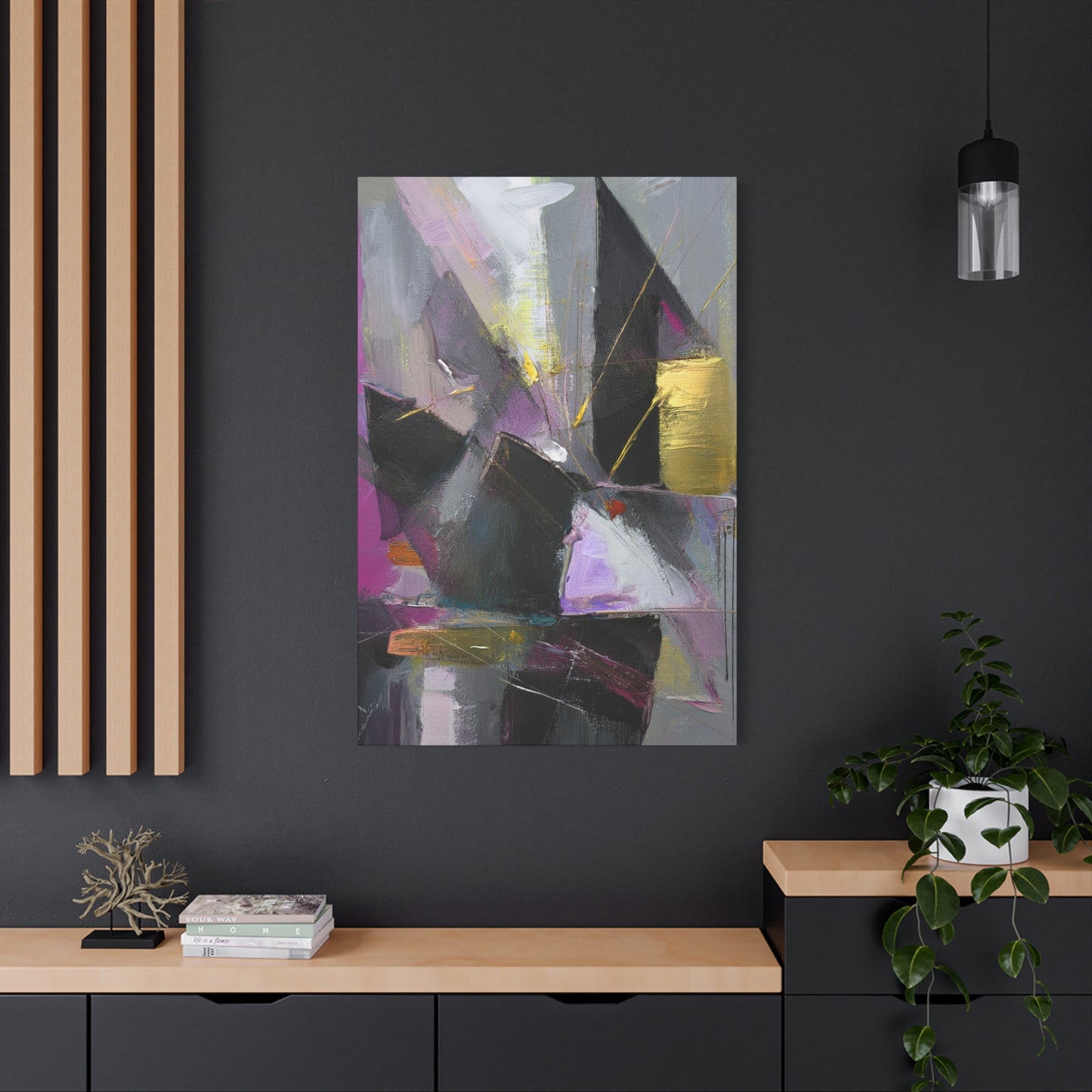 Abstract Oil Painting Print Canvas 20x24,20x30,24x30 24x32,24x36,30x40 32x48,36x48,40x60 Pine-Wood Inner Frame ABS-215