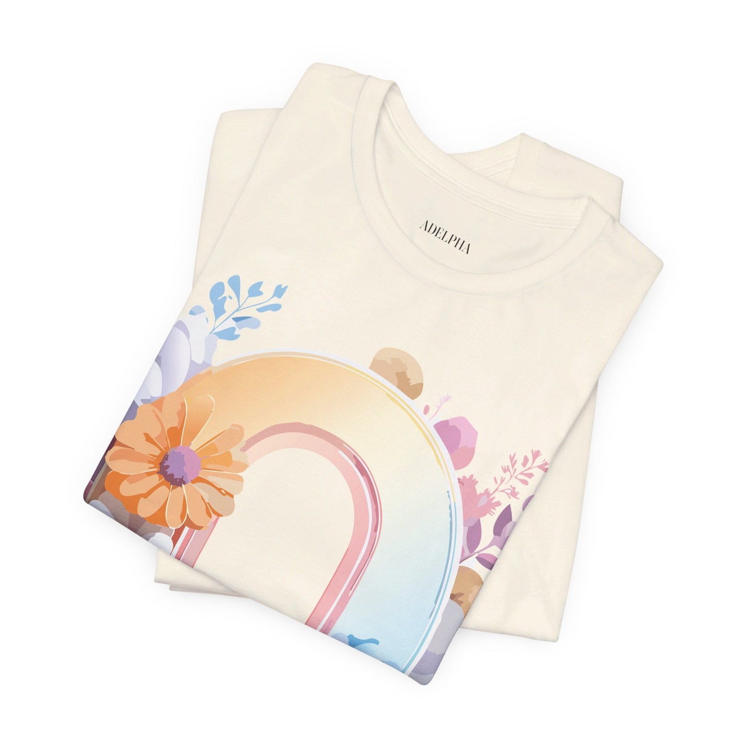 Letter O Graphic Tee Unisex Shirt Adelpha Vintage Inspired Art Design Short Sleeve