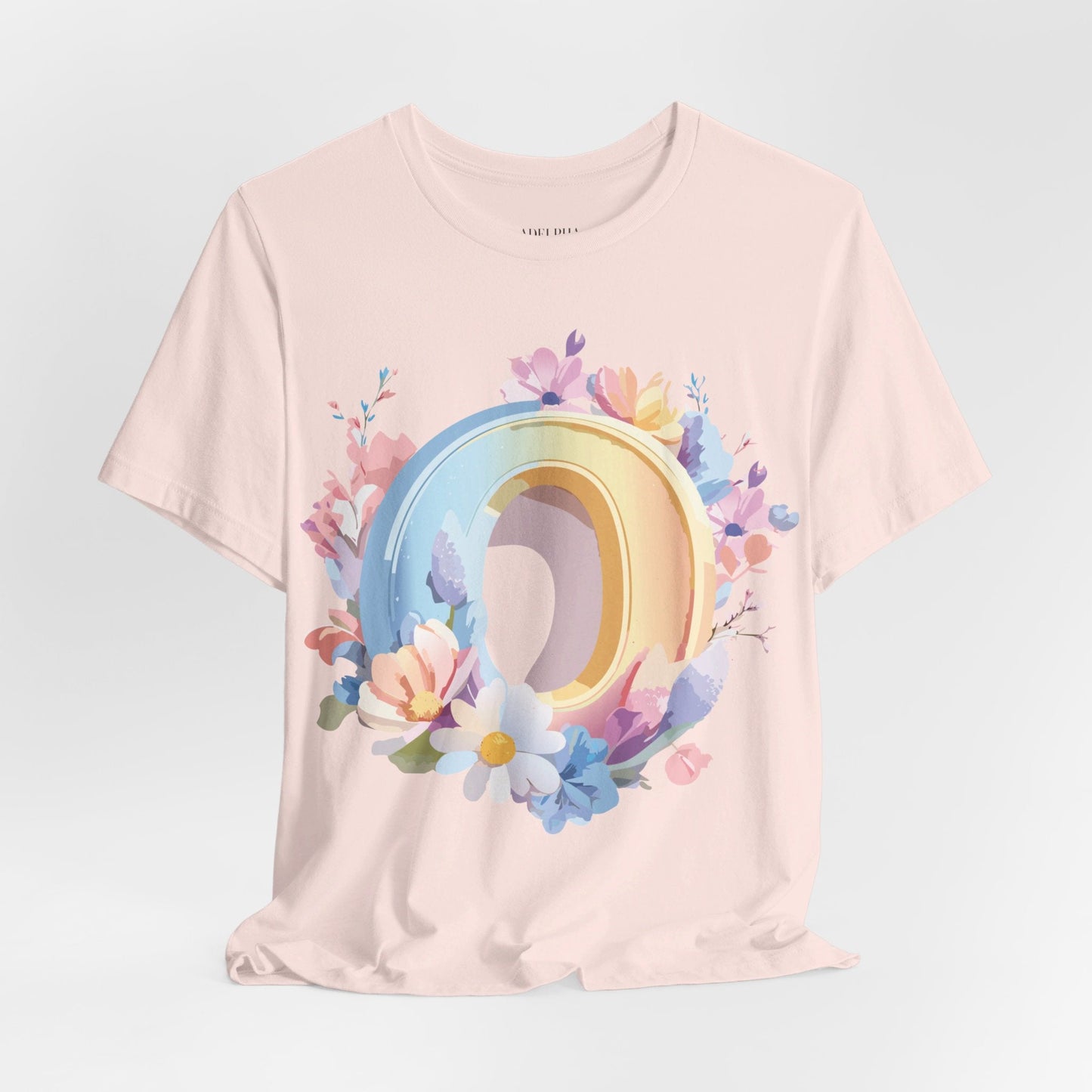 Adelpha Letter O Shirt Unisex Graphic Tee Vintage Inspired Art Design Jersey Short Sleeve