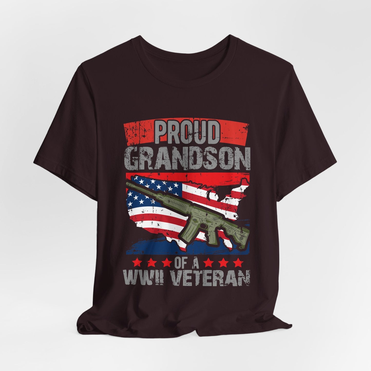 Army Veteran Patriotic Graphic Design Unisex Cotton T-Shirt v16