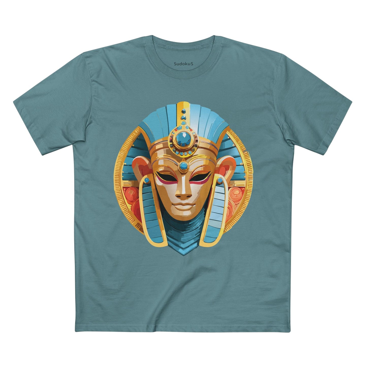 Mask Graphic Unisex 100 Cotton Staple Tee 25