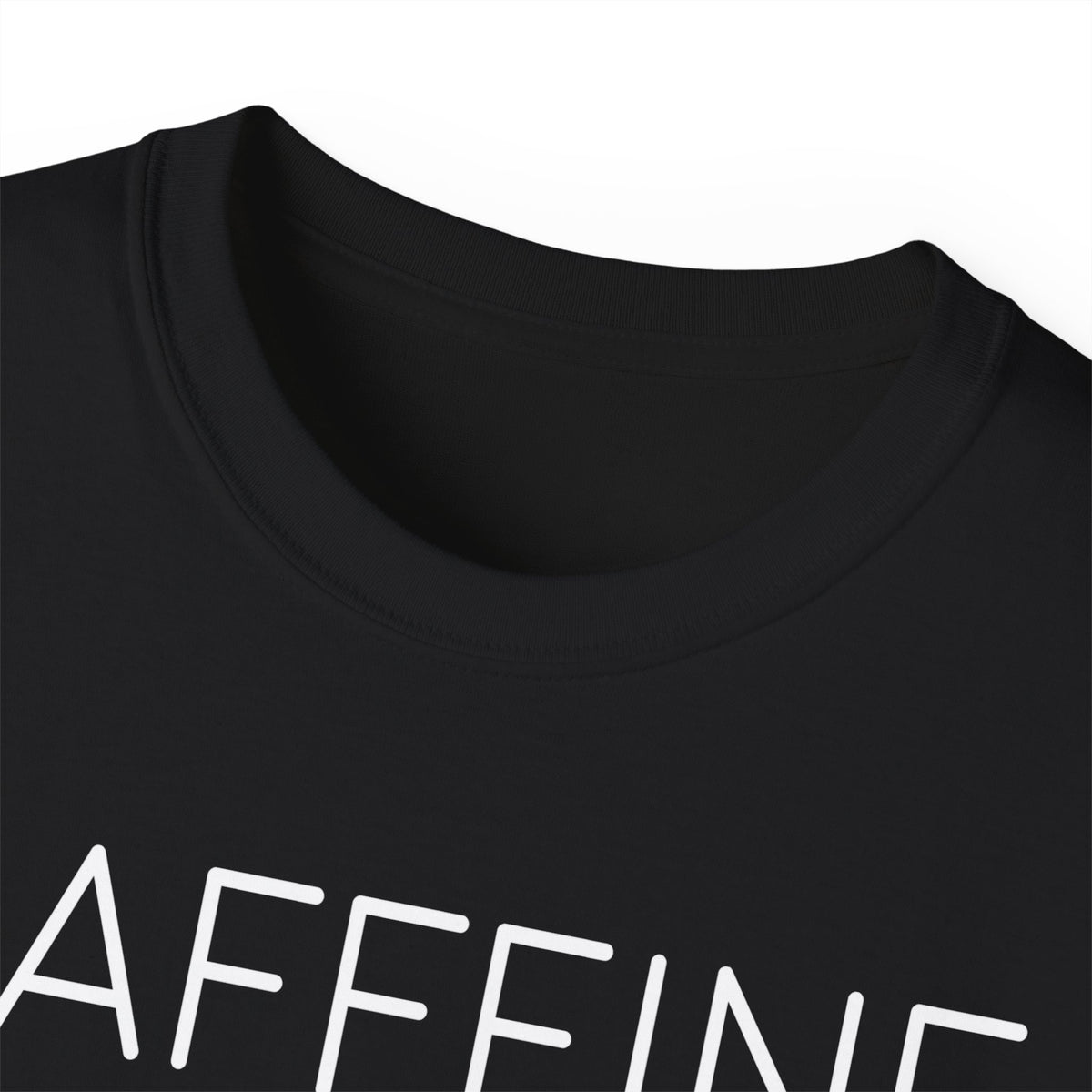 Caffeine Please tee | Coffee Graphic Tee, Minimal Coffee Mug Design