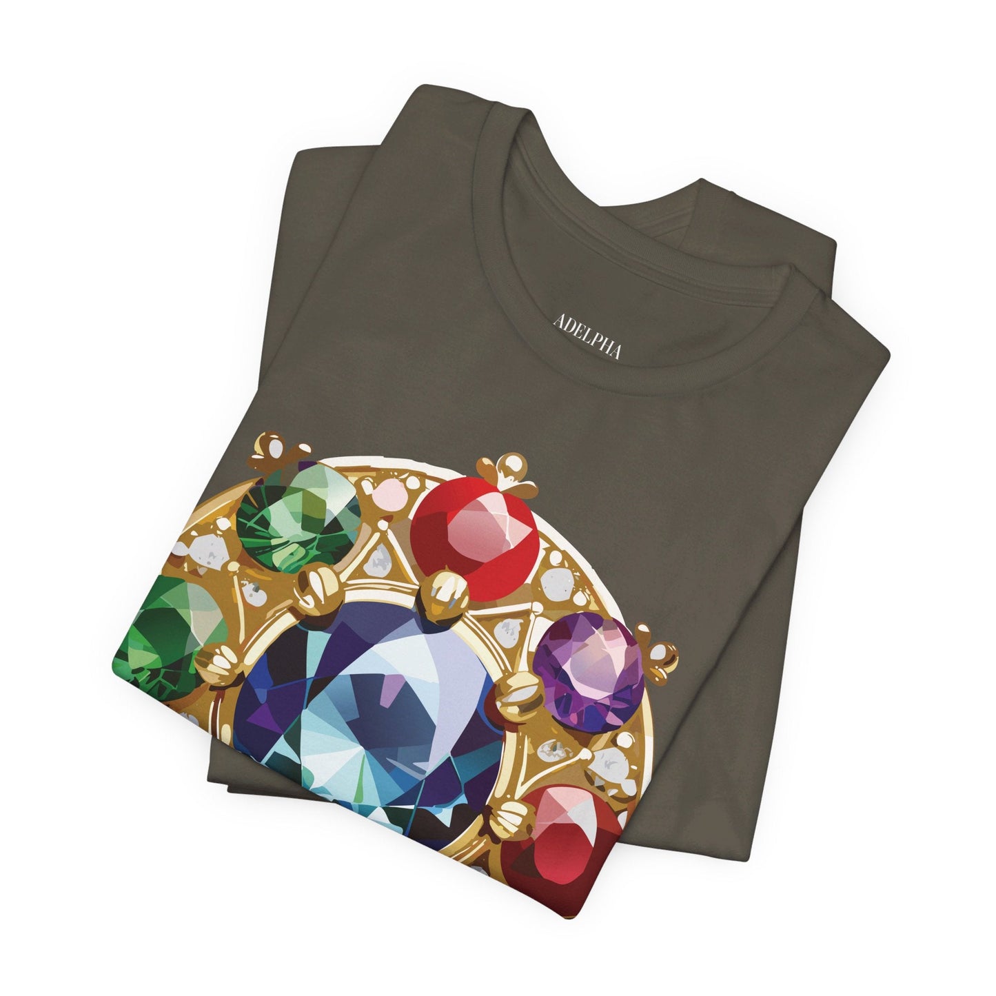 Adelpha Vintage Inspired Graphic Tee Unisex Jersey Short Sleeve Shirt Art Design Quality