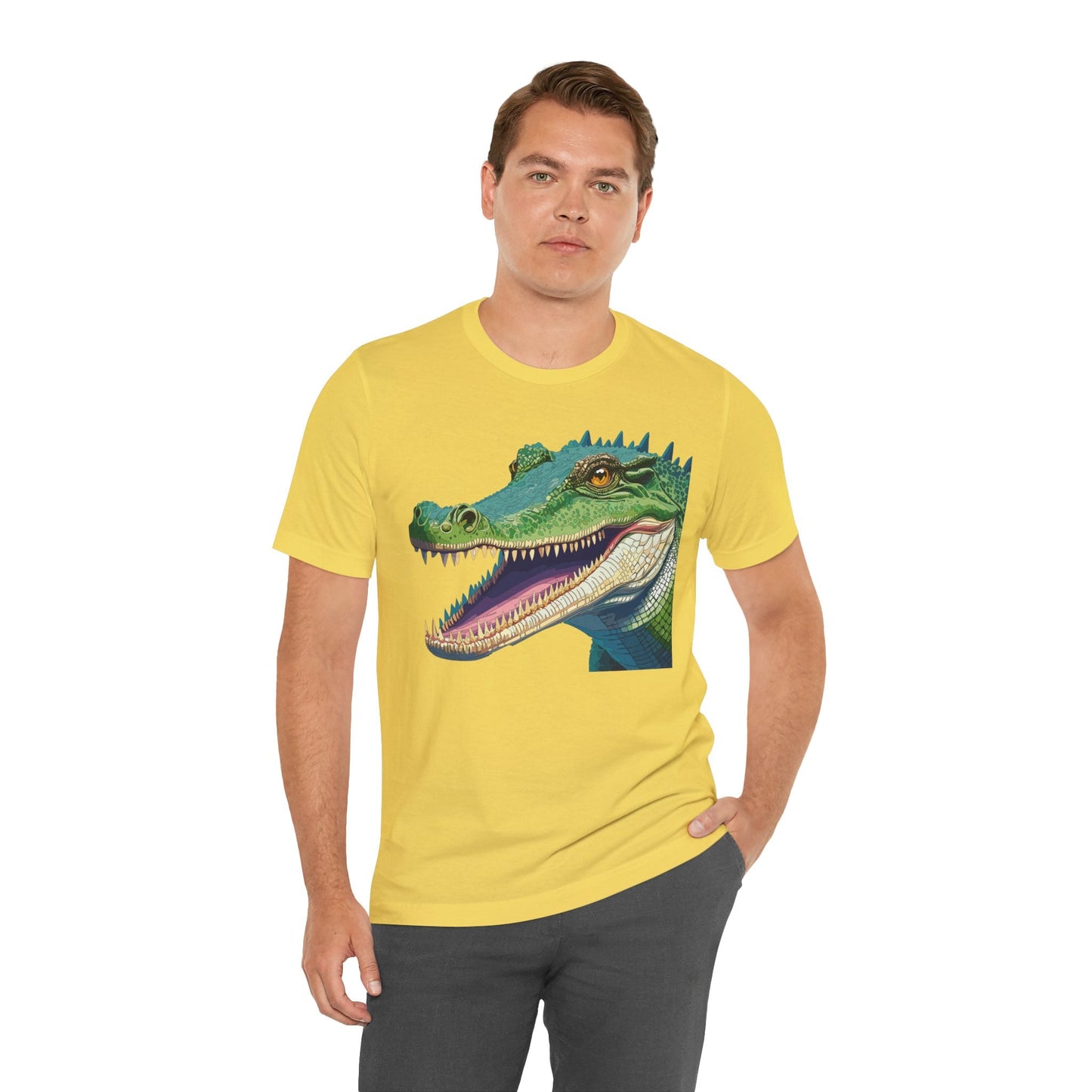 Unisex Animal Tee Shirt With Animals Art Design Wild Animals Jersey Short Sleeve