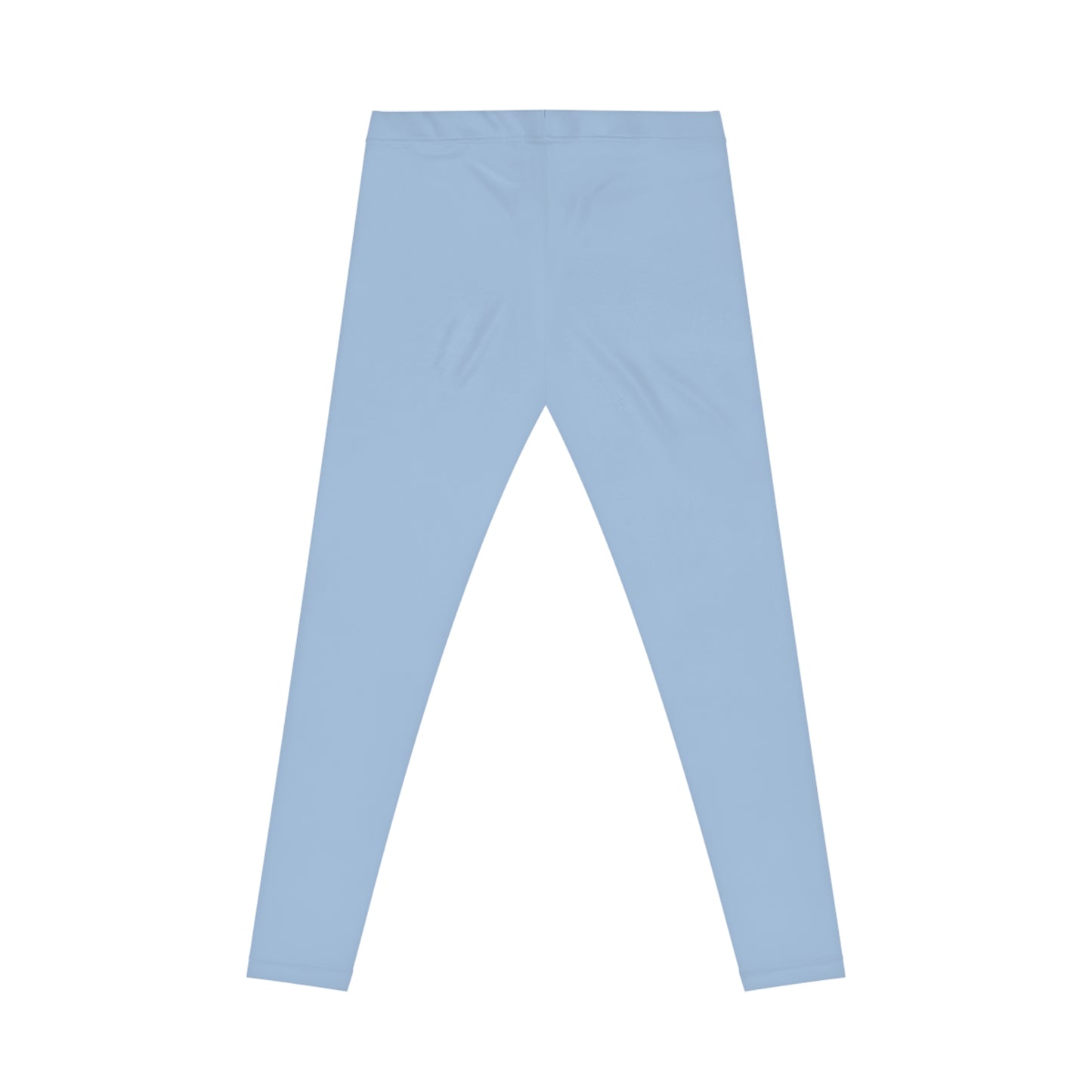 Hope Blue Color Women's Poly-Span Casual Leggings XS-2XL