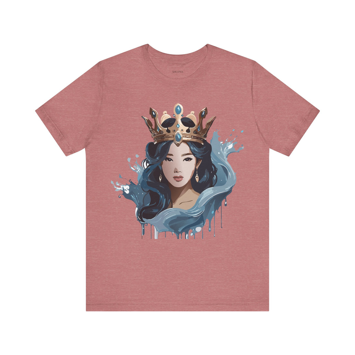 Queen Graphic Unisex Cotton Bella+Canvas Tee with Art Design m192