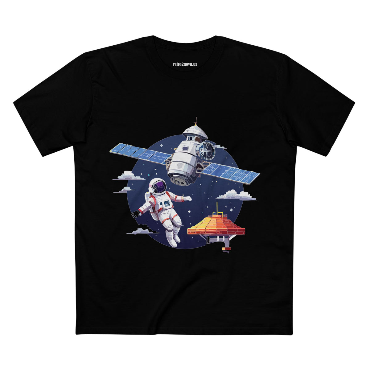 Cosmos Astronaut Graphic Tee Staple Unisex 100 Cotton Tee Shirt - CS-42