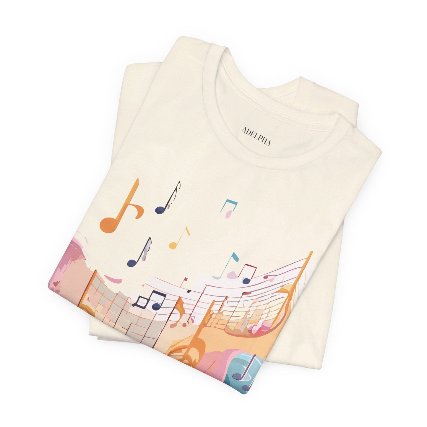 Adelpha Graphic Tee Unisex Jersey Short Sleeve Vintage Inspired Artwork Music T Shirt Casual Wear