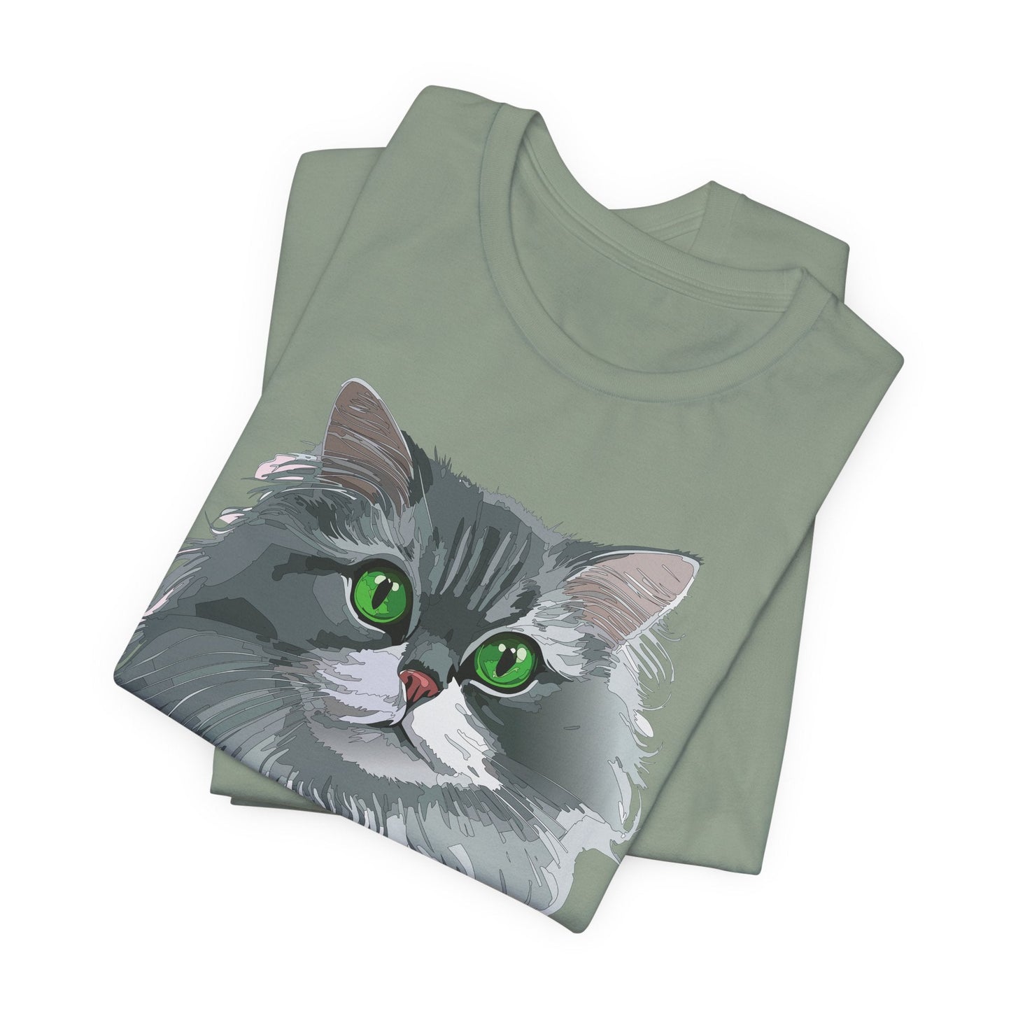 Unisex Animal Shirt With Art Design Animals Tee Short Sleeve Jersey Style Wild Animals Shirt