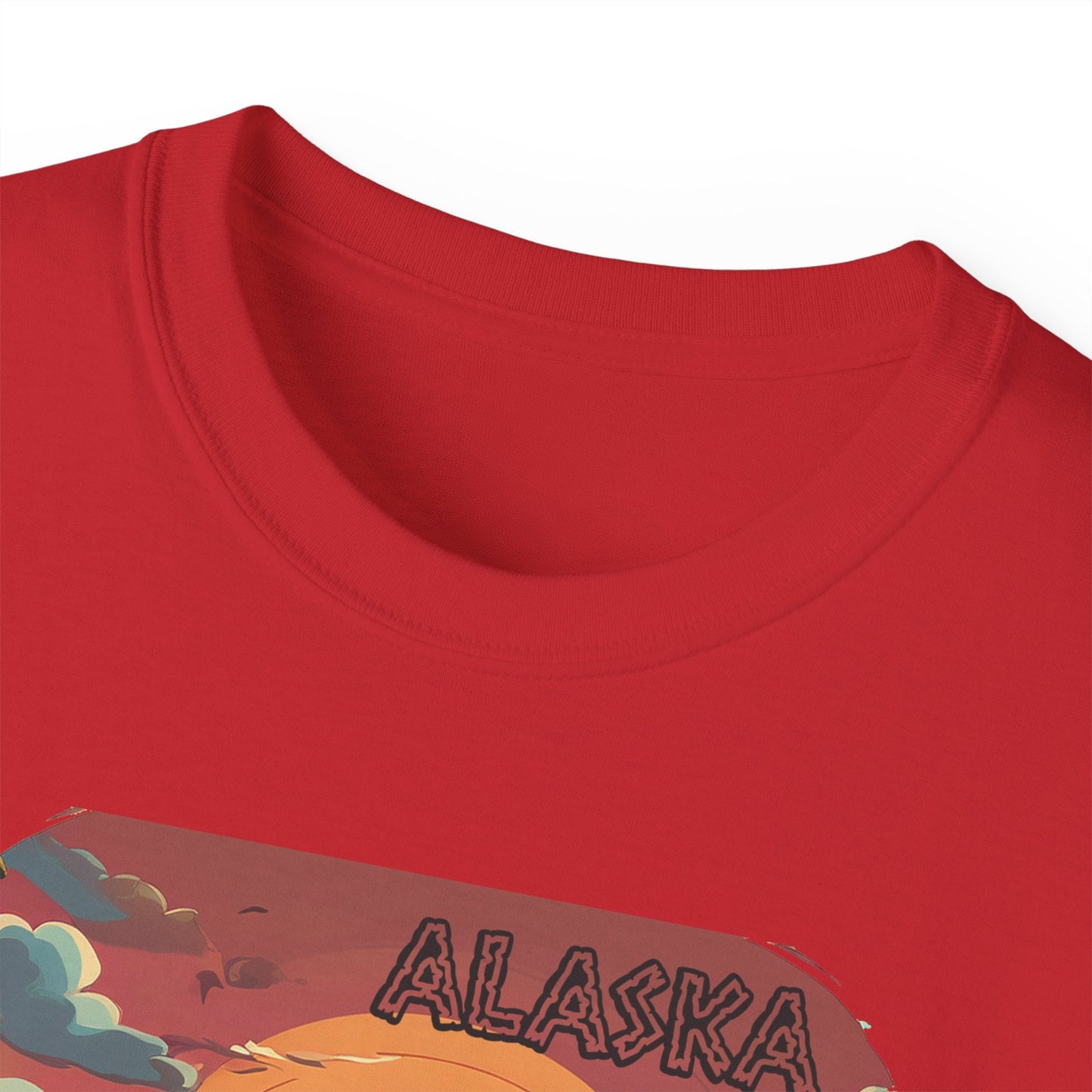 Alaska Graphic Unisex Cotton T‑Shirt 3