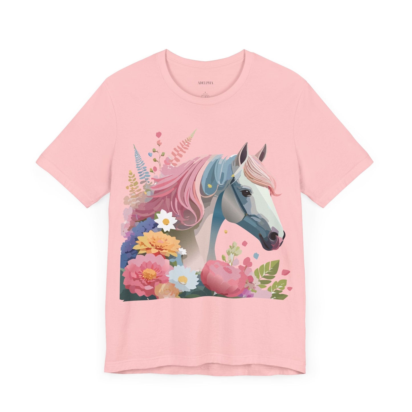 Horse Graphic Unisex 100 Cotton Vintage Animal Art T-Shirt 3