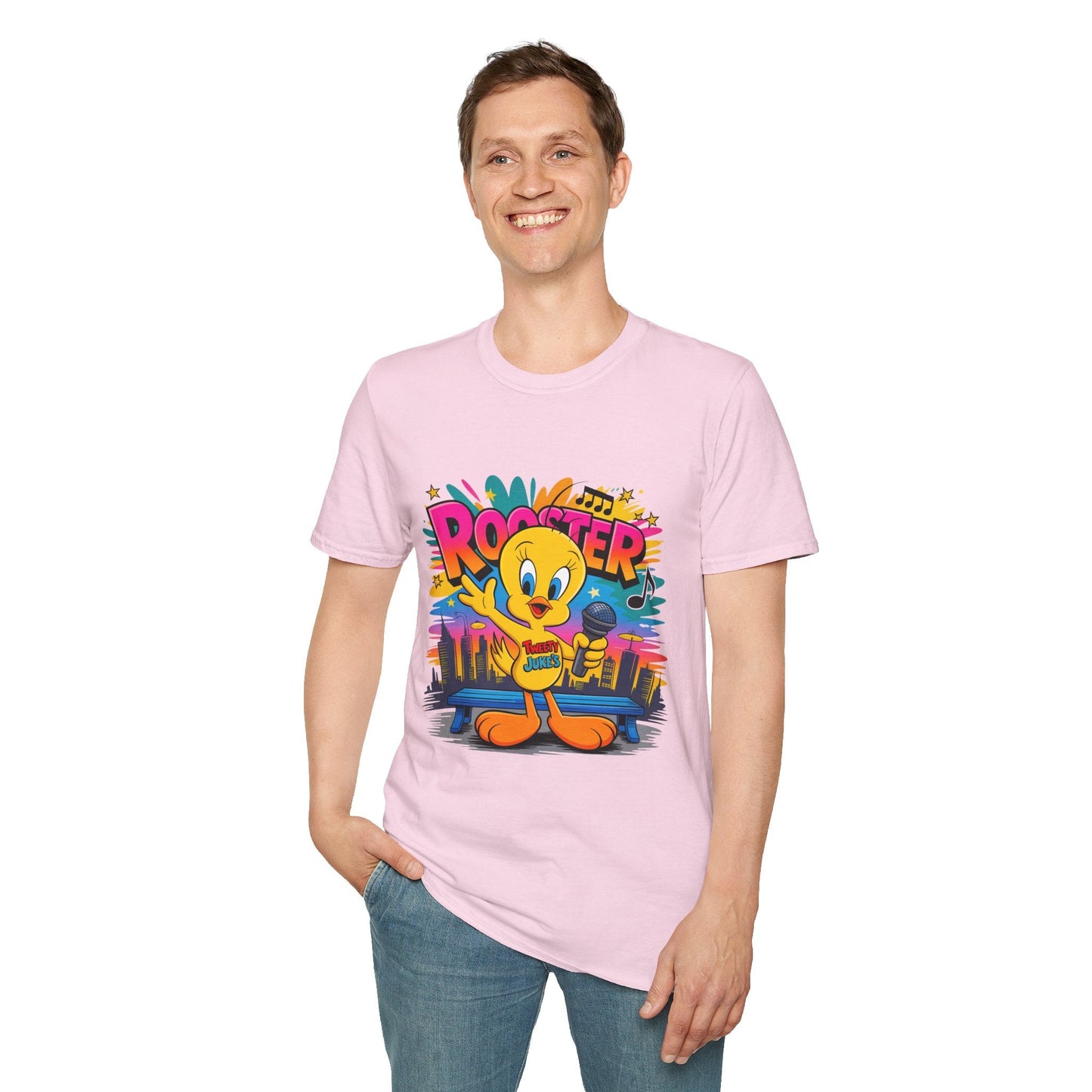 Cartoon T Shirt With Animation And Funny Animals Tee Shirt For Unisex Wear Comfortable