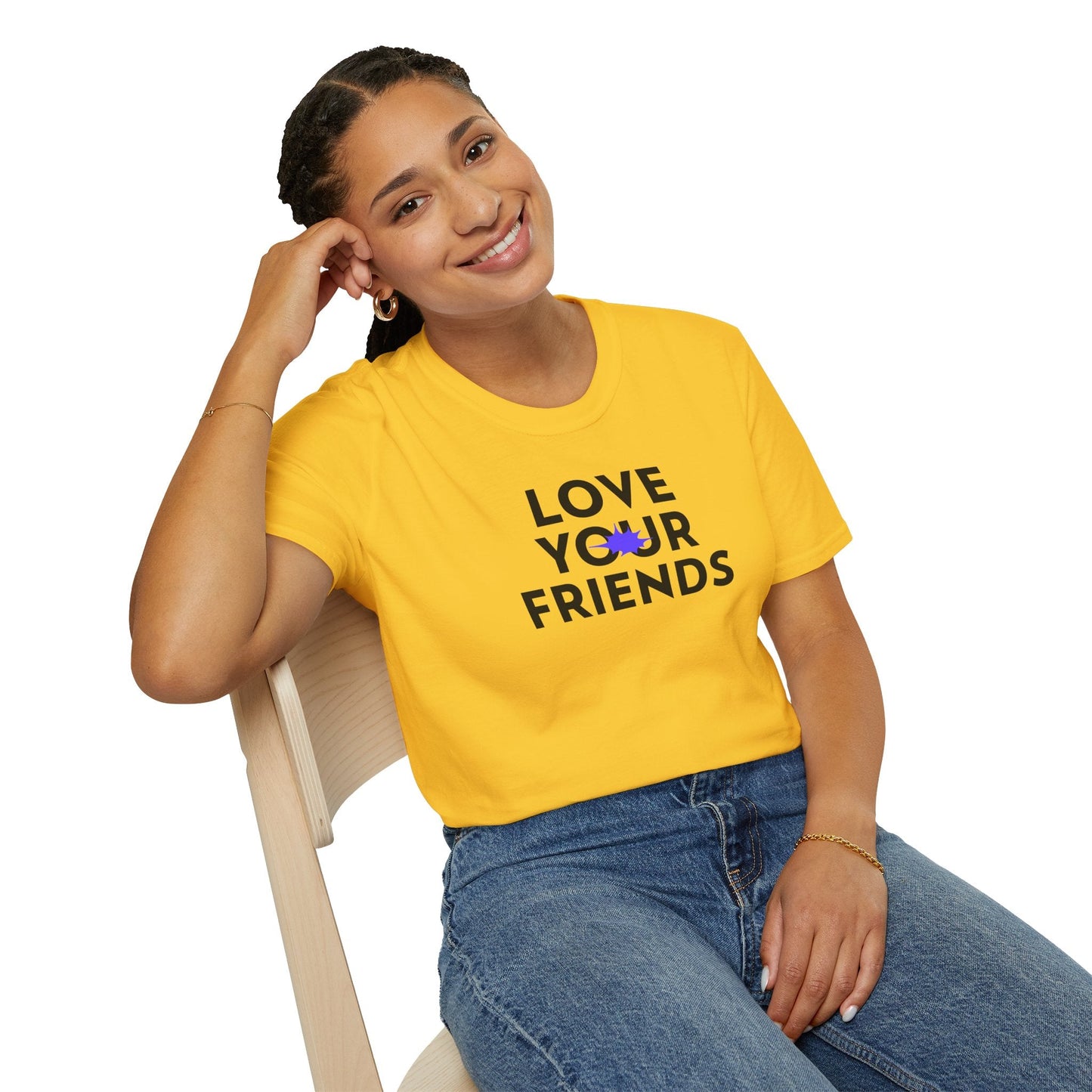 Positive Slogan T Shirts Unisex Gildan Softstyle 64000 Ring Spun Cotton Tee With Positive Quotes