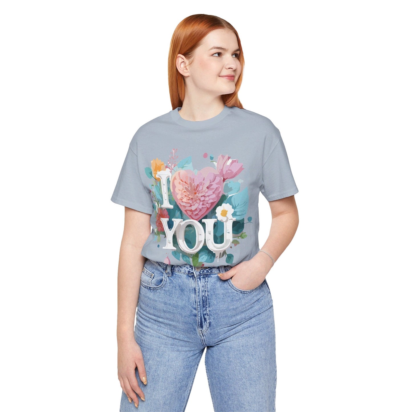Valentine Graphic T Shirt Unisex Jersey Short Sleeve Tee With Adelpha Artwork Design