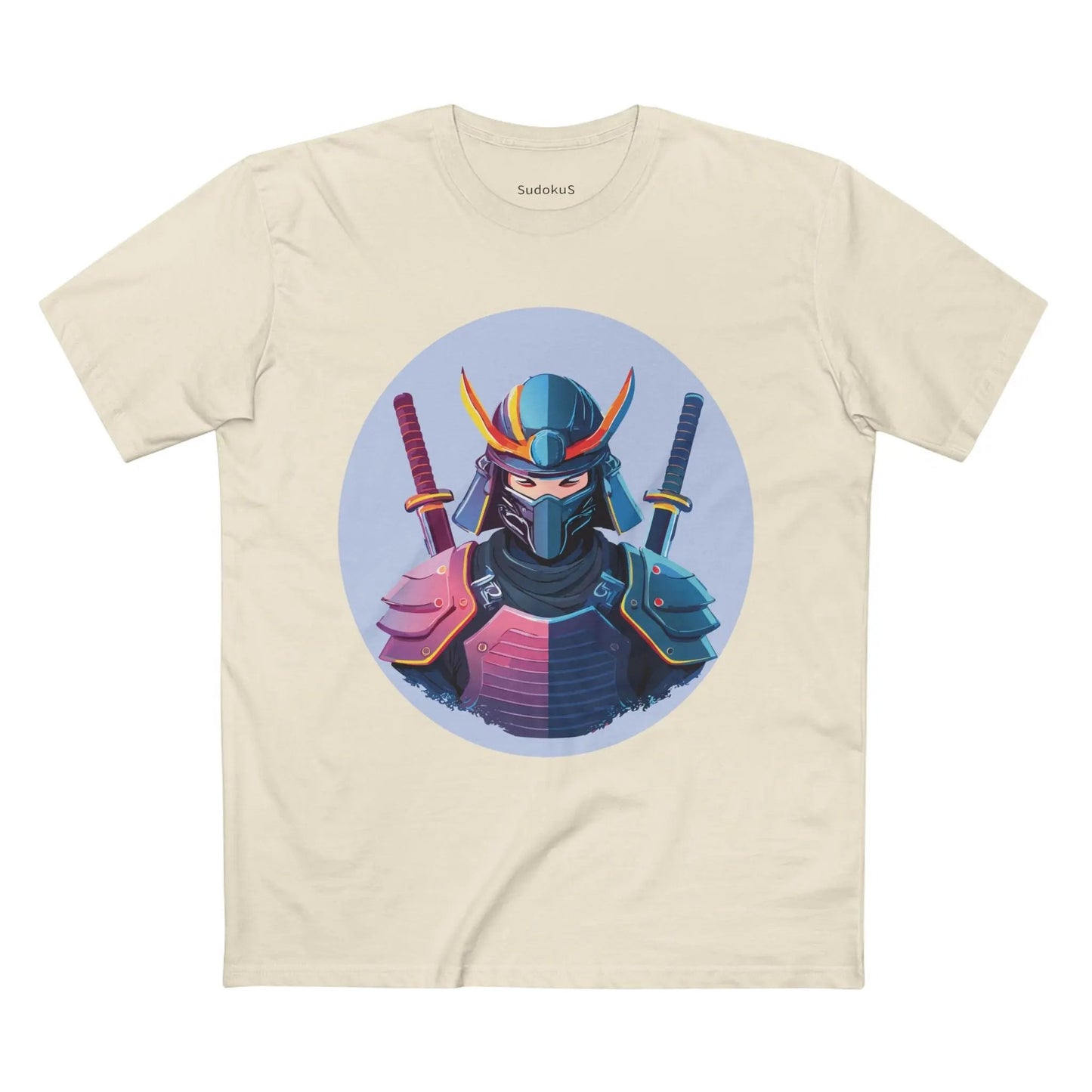 Samurai Graphic Unisex 100 Cotton Staple Tee 17