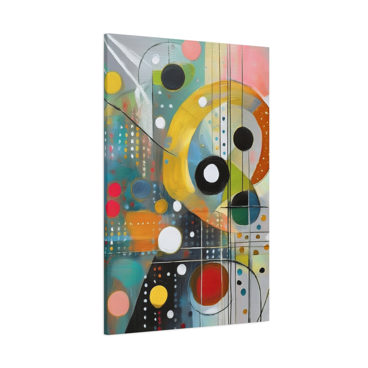 Abstract Oil Painting Print Canvas 20x24,20x30,24x30 24x32,24x36,30x40 32x48,36x48,40x60 Pine-Wood Inner Frame ABS-118