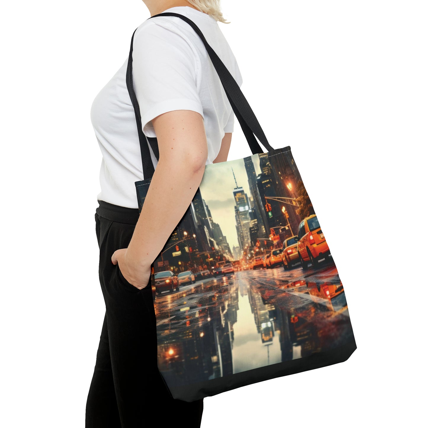 Canvas-Tasche mit New-York-City-Print 