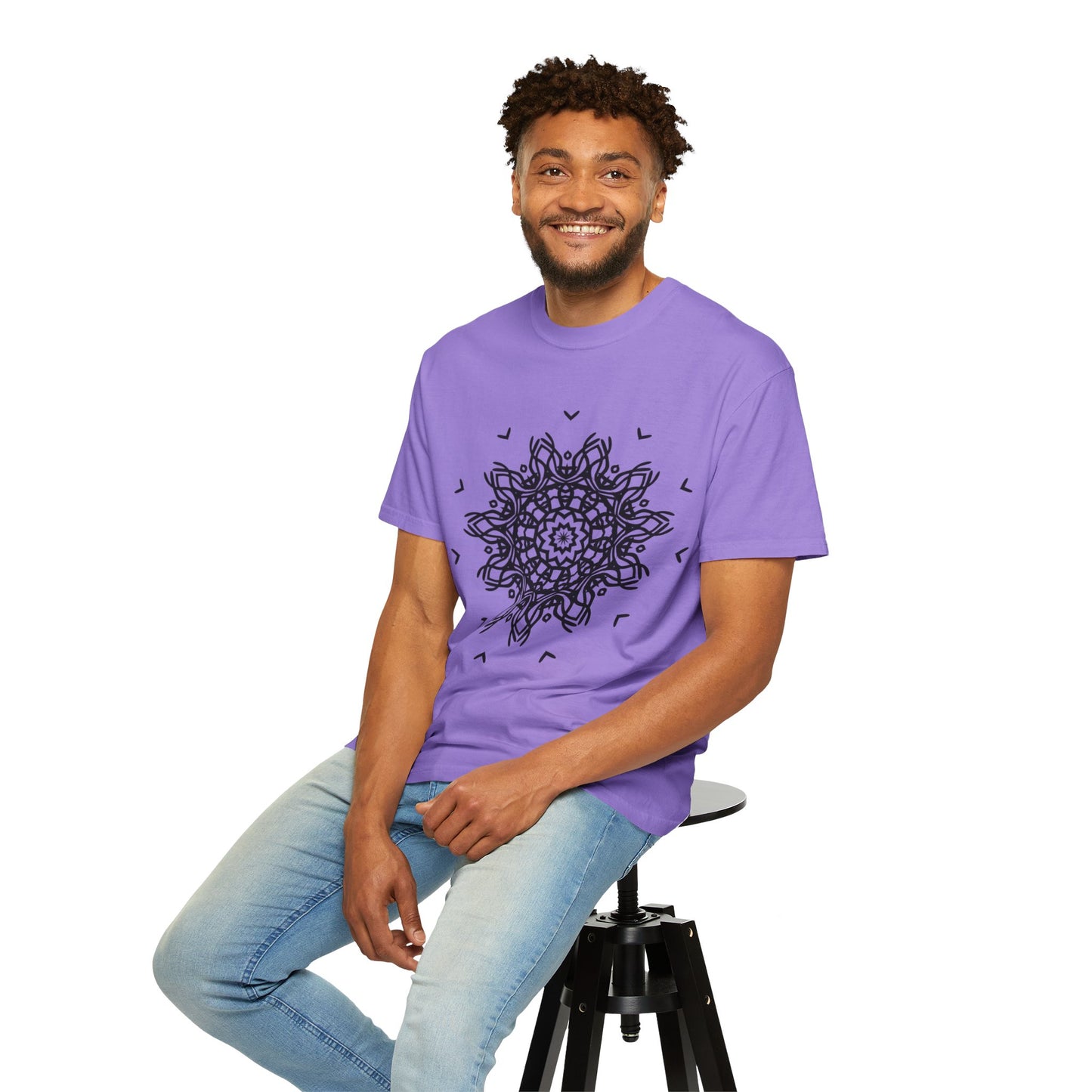 Unisex T-shirt with abstract print