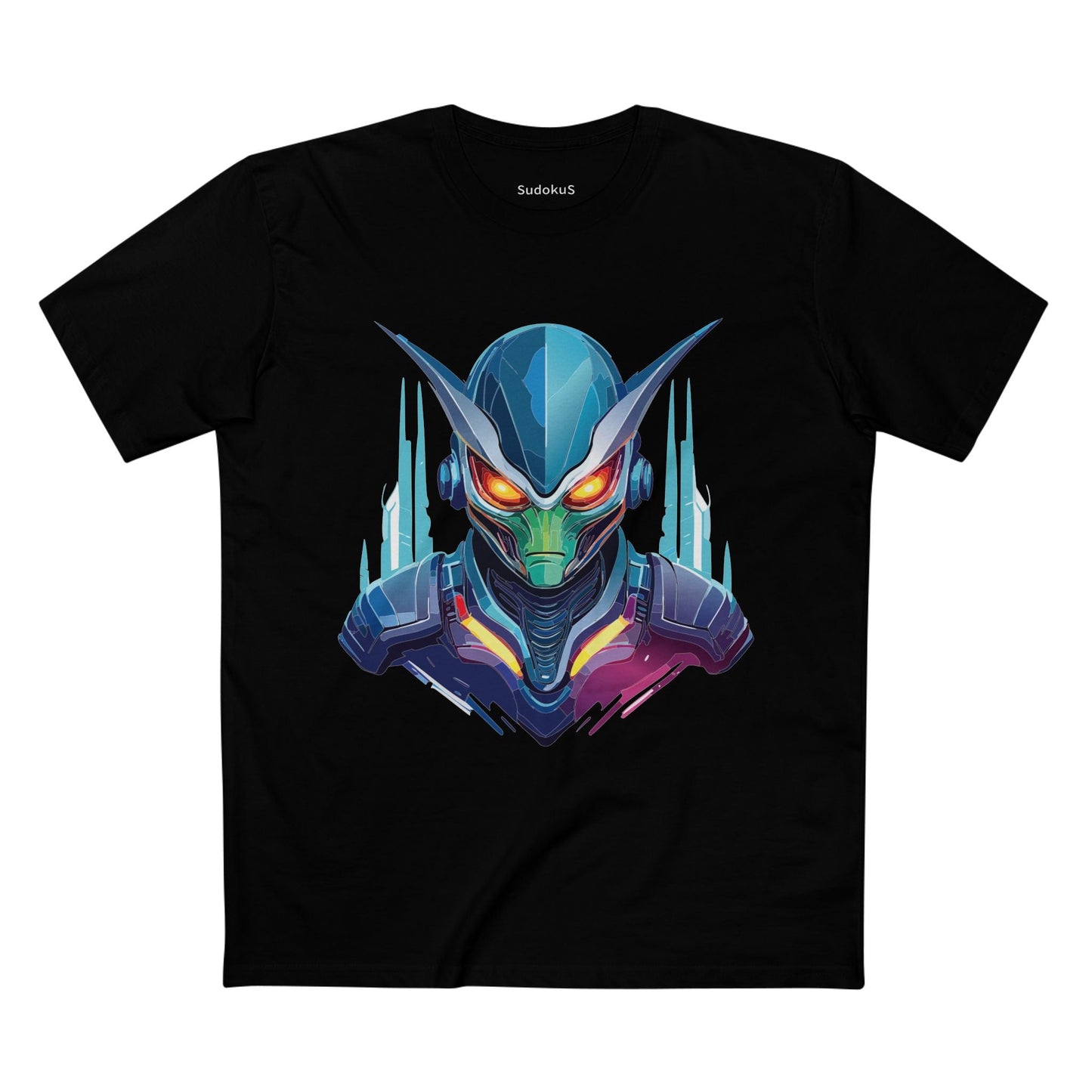 Aliens Graphic Unisex 100 Cotton Staple Tee 3