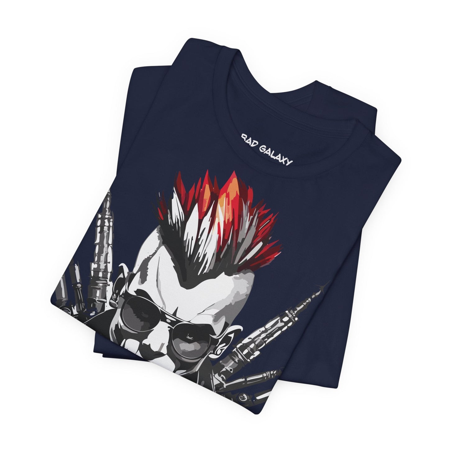 Punk Rock Tee Shirt Made In USA 100 Cotton Eco Friendly Inks Durable Stitching Quality