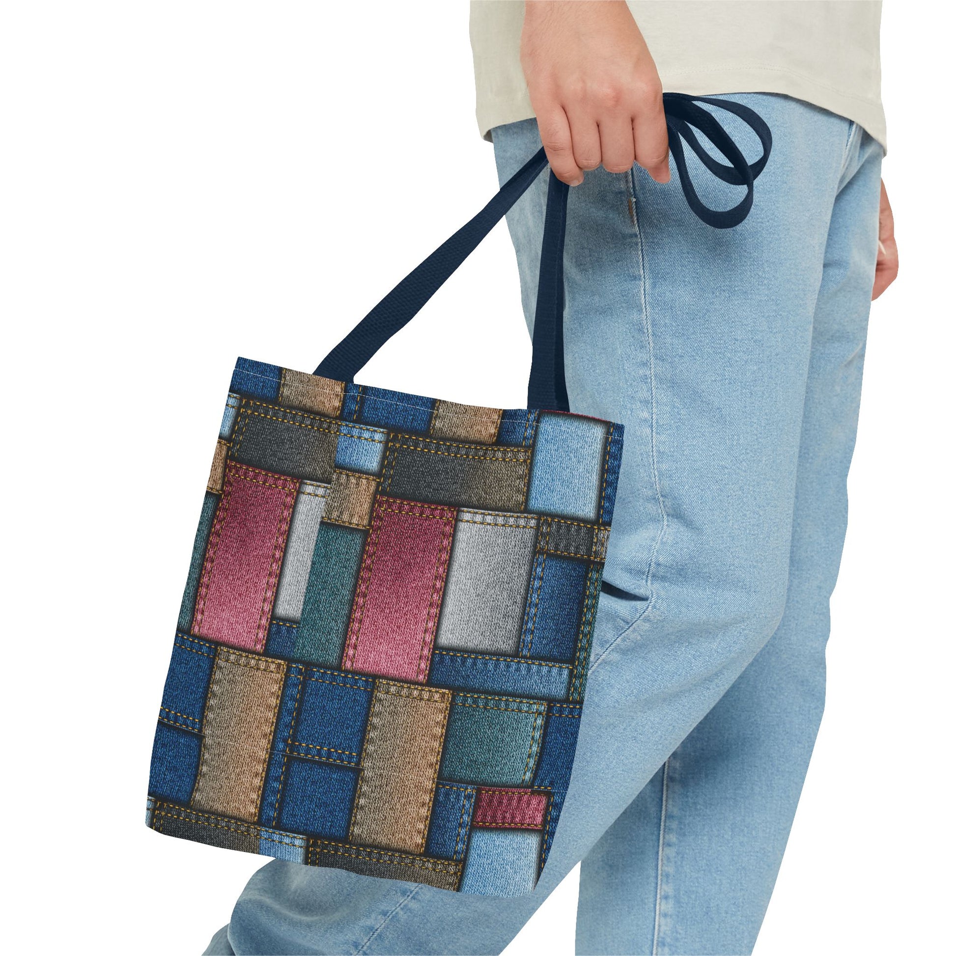 Denim Canvas Bag, Tote Bag Denim - PPU BEST