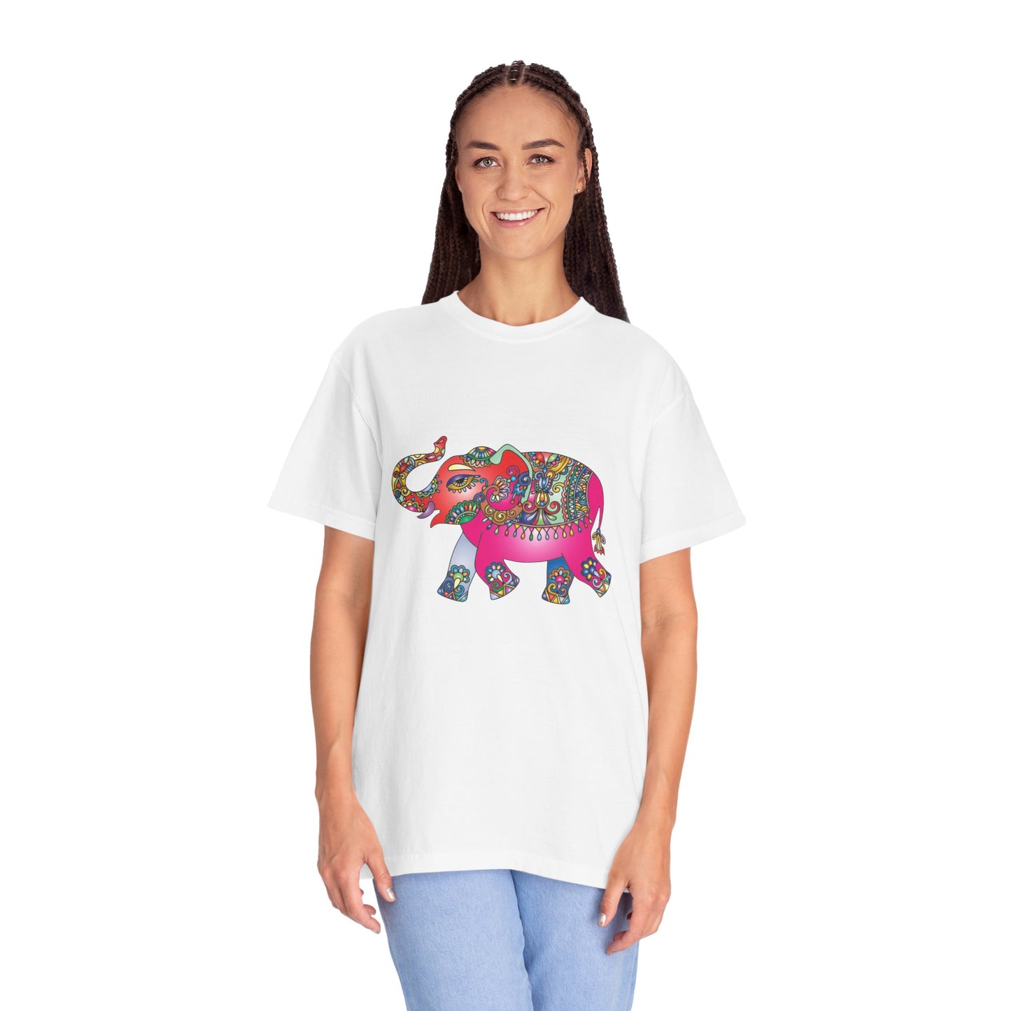 Unisex T-shirt with animal prints