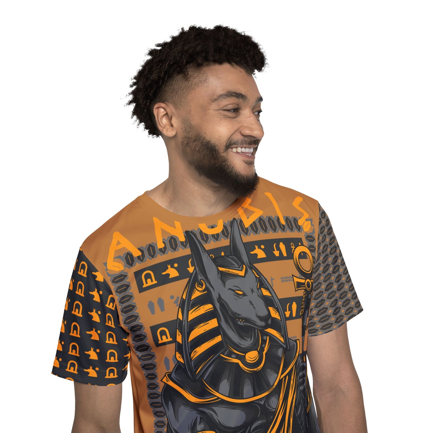 Be28 Fun Graphic T-Shirt, Art Design Poly Shirt, All Over Print Graphic Tee, Monsters T-Shirt, Cartoon Tees