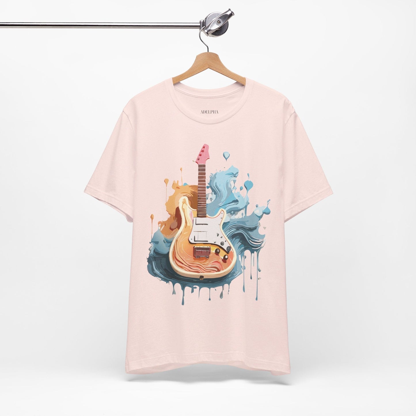 Adelpha Music Graphic T Shirt Unisex Jersey Short Sleeve Vintage Inspired Tee Art Collection