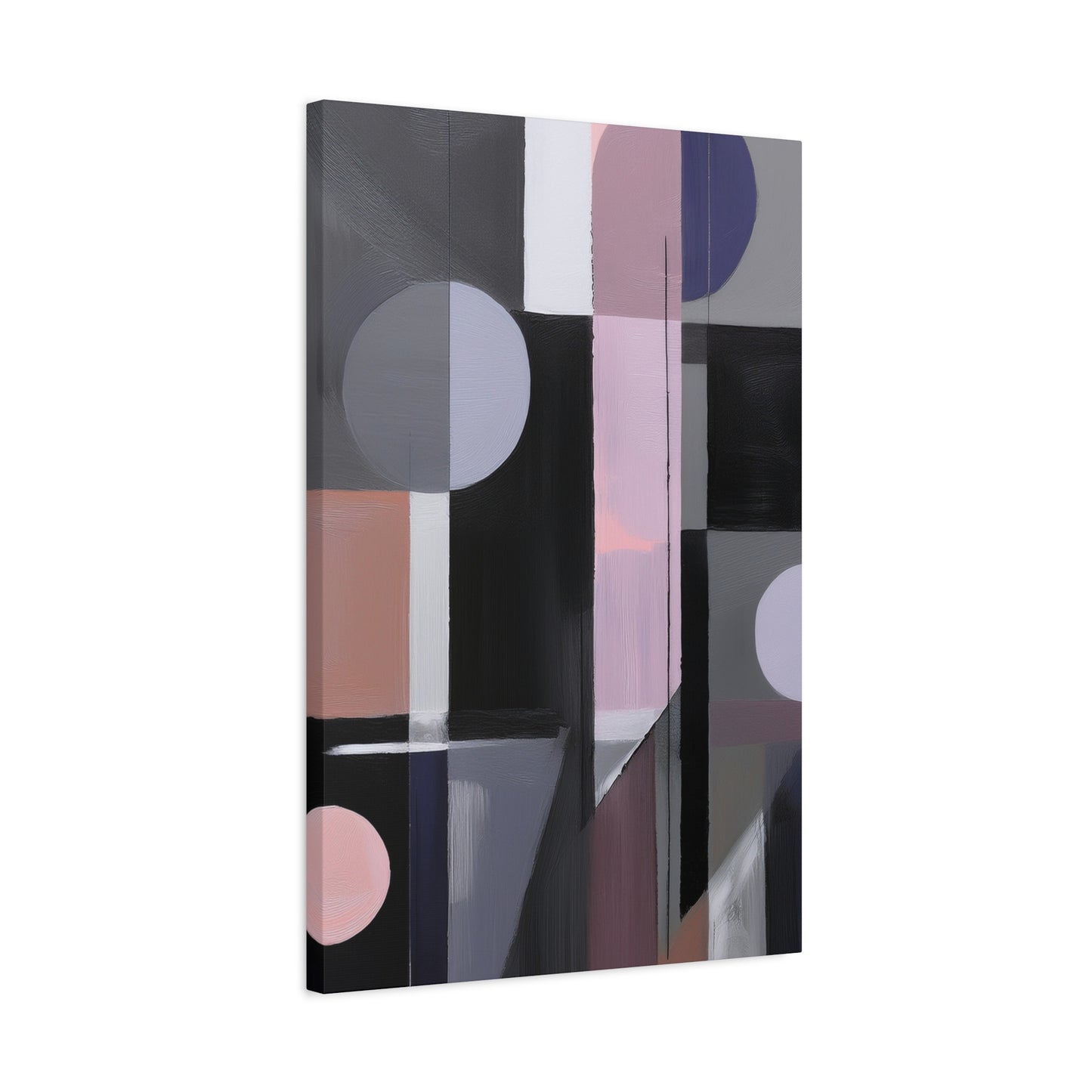Abstract Geometric Painting Print Canvas 20x24,20x30,24x30 24x32,24x36,30x40 32x48,36x48,40x60 Pine-Wood Inner Frame ABS-48