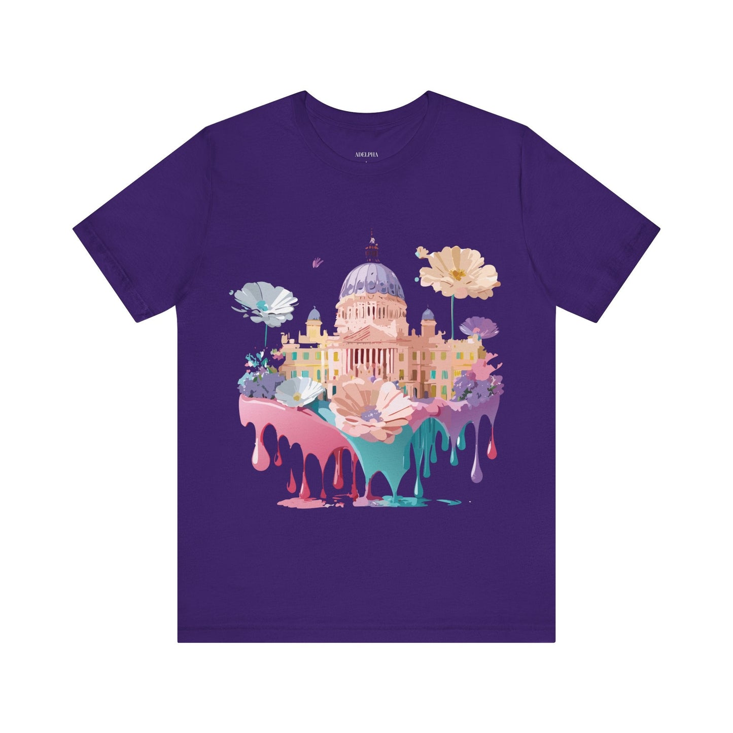 Madrid Tourist Shirt Graphic Tee Unisex Vintage Inspired Art Design Adelpha Brand