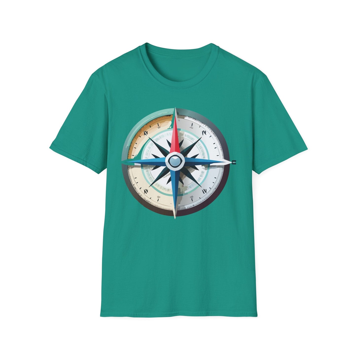 Compass Navigator Graphic Tee Unisex 100 Cotton 17