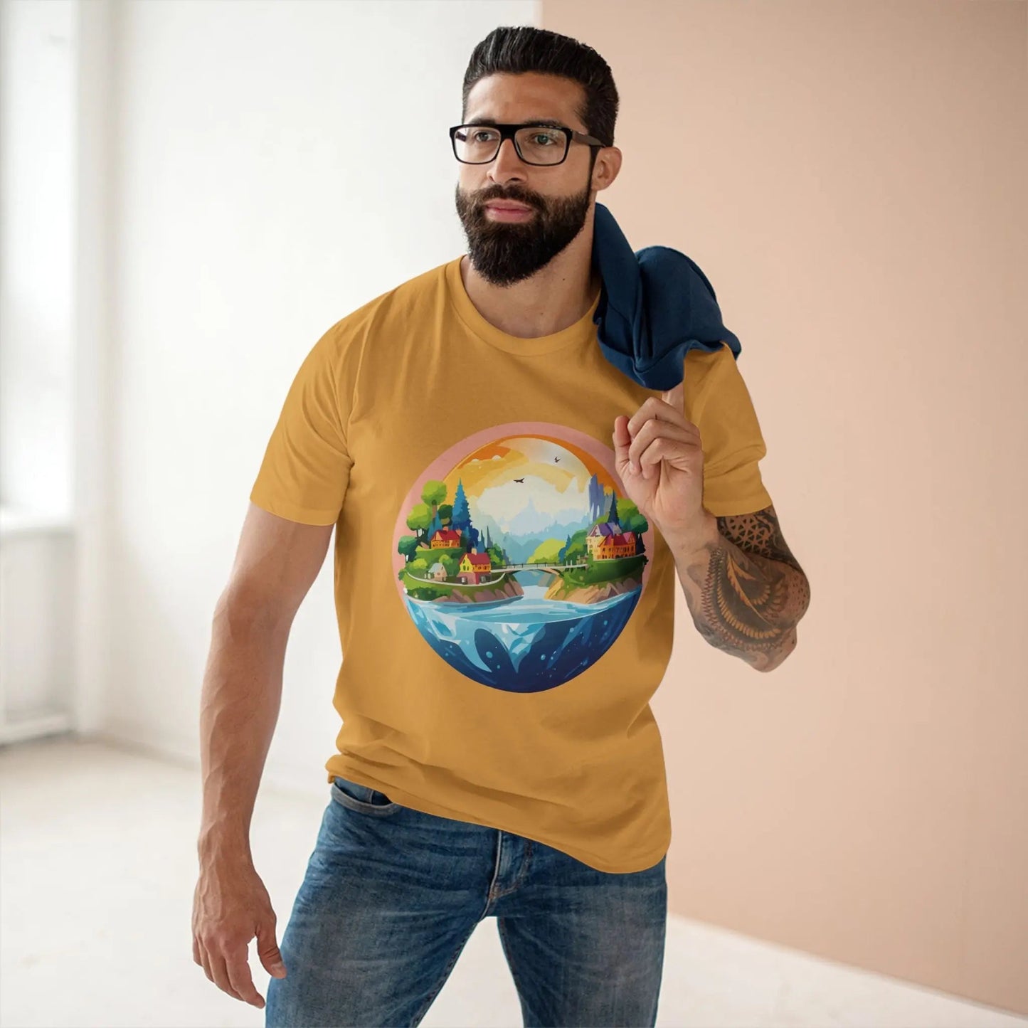 Fantasy Graphic Unisex 100 Cotton Staple Tee 4