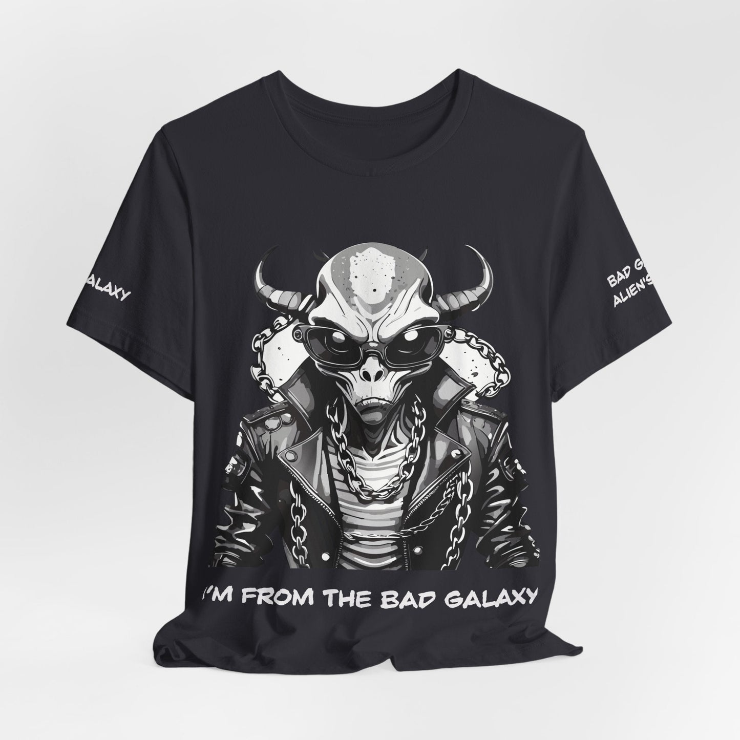 Alien Tee Shirt From Bad Galaxy 100 Cotton Made To Order With Eco Friendly Inks Free Shipping