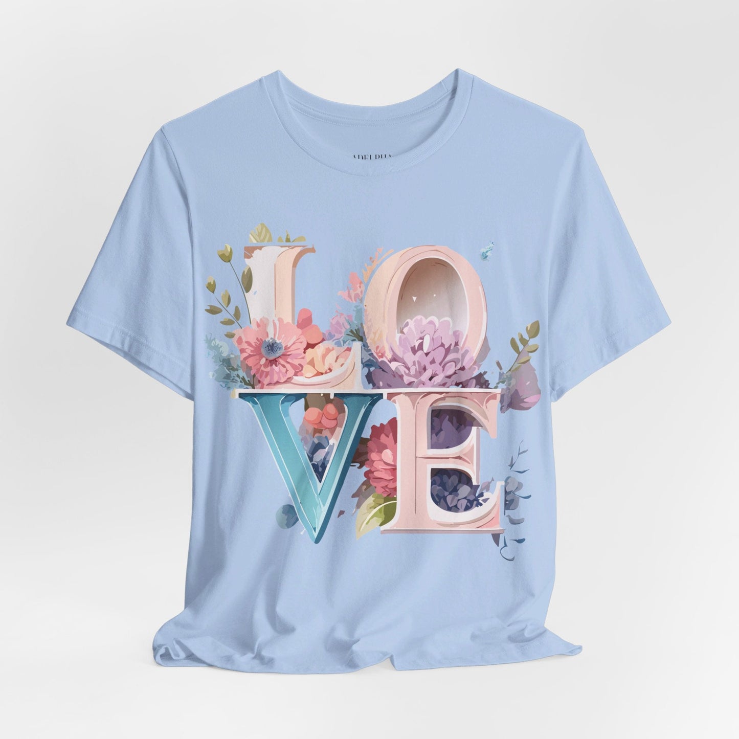 Adelpha Vintage Inspired Graphic T Shirt Unisex Jersey Short Sleeve Valentine Design
