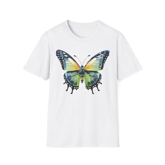Butterfly Shirt Unisex Softstyle Gildan 64000 Monarch Butterfly Graphic Tee For Men And Women