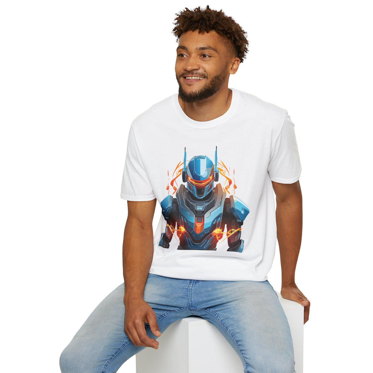 Cyborg Robot Terminator Graphic Tee Gildan Unisex 100 Cotton Tee Shirt a26
