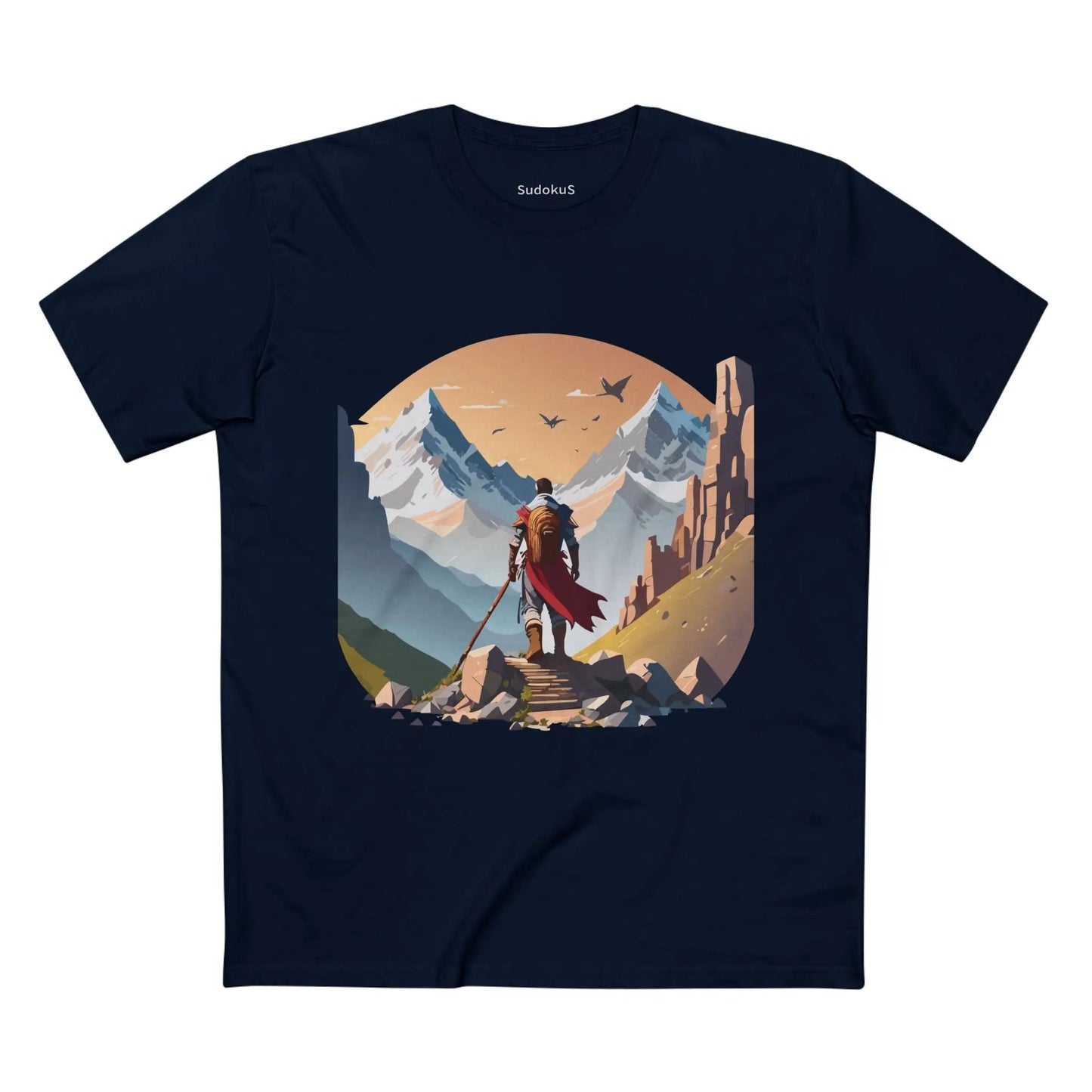 Adventures Graphic Unisex 100 Cotton Staple Tee 23