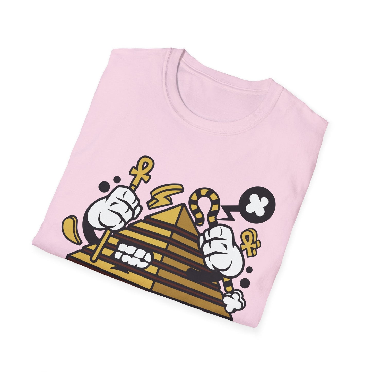 Cartoon T Shirt Animation T Shirt Funny Tee Shirt Short Sleeve Unisex Gildan Softstyle 64000 Cotton