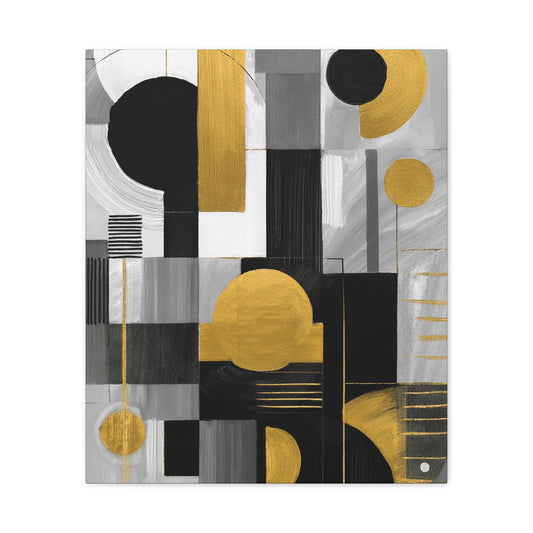 Black Abstract Painting Print Canvas 20x24,20x30,24x30, 24x32,24x36,30x40, 32x48,36x48,40x60 Pine-Wood Inner Frame ABS-19